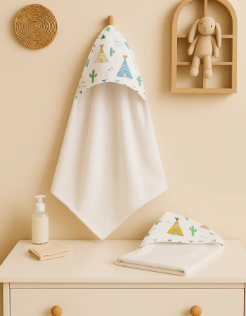 Serviette de Bain - Harmonie- Tipi ⛺️