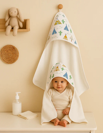 Serviette de Bain - Harmonie- Tipi ⛺️