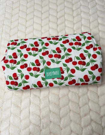 Tapis à langer - Cerise