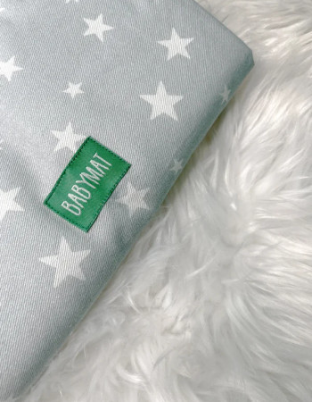 Tapis à langer - Petit coton - Étoile Bleue