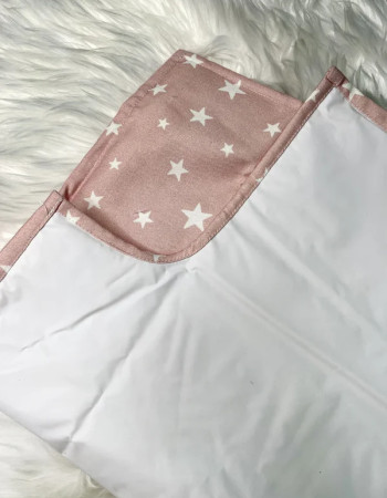 Tapis à langer- Petit Coton- Étoile Rose