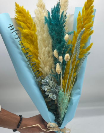 Bouquet De Fleurs Séchées Blue