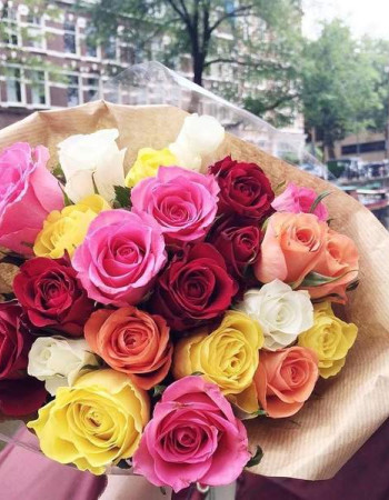 Bouquet Of 15 Roses MIX