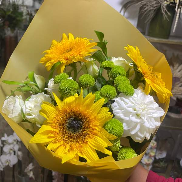 Bouquet Sun Flowers Bouquet Sun Flowers