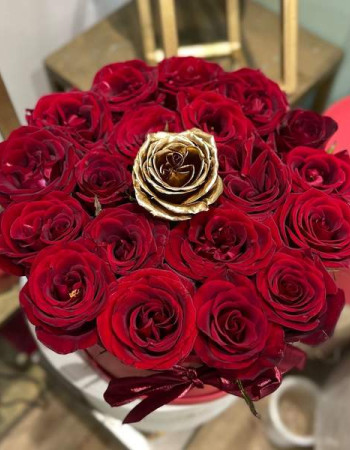 Box love avec central doré