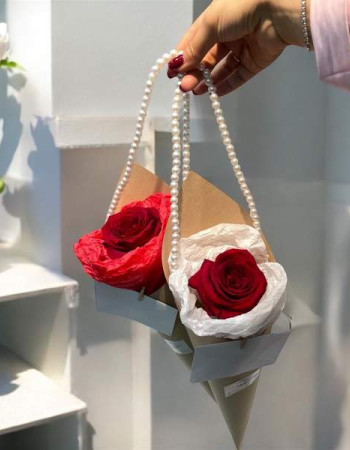 Un Cornet d’amour avec perle