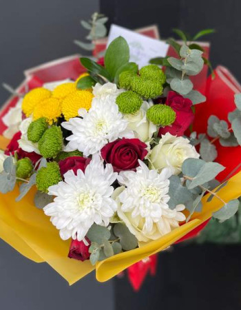 Bouquet fleurs saisonnières