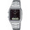 Casio – Classique duel time – Vintage collection en fond noir – Bracelet en acier inoxydable – AQ-230A-1DMQ