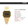 Casio – Montre -Vintage – bracelet en acier inoxydable Doré – A168WG-9WDF