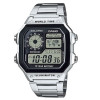 Casio – Montre homme argentée bracelet en acier inoxydable – AE-1200WHD-1AVDF