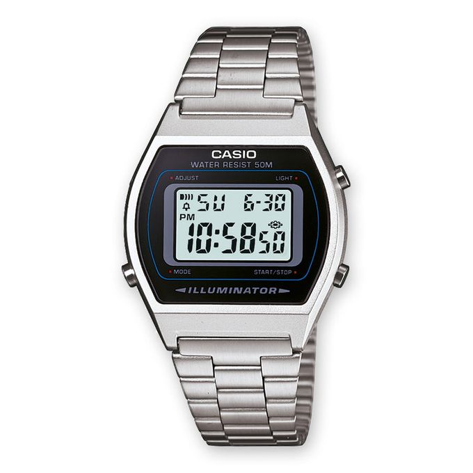 Casio – Vintage collection – Alarme multiple – Bracelet en acier inoxydable – B640WD-1AVDF