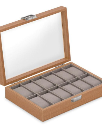 Boîte à montre en bois 12 Montres & Bois Acacia