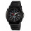 Casio – Cadran noir – Avec dateur sur 3h – Bracelet en silicone noir – HDA-600B-1BVDF