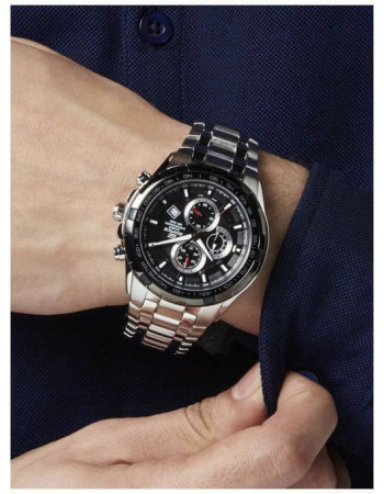 Casio – Chronographe sportif à grand cadran – Edifice Collection – EF-539D-1AVUDF