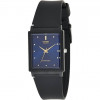 Casio – Cadran bleu – Rectangulaire classique – Étanche & bracelet en résine – MQ-38-2A