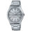 Casio – Affichage date et jour – Cadran blanc métallique – Index en traits – MTP-V006D-7C