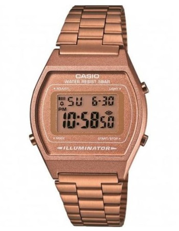 Casio – Bronze – Bracelet en acier inoxydable – Vintage Collection – Unisexe – B640WC-5ADF
