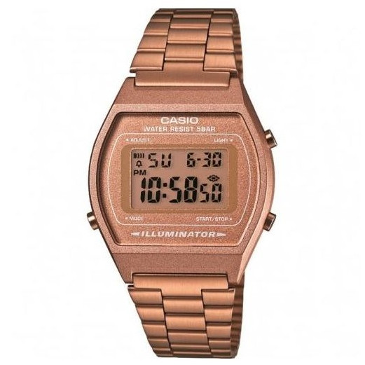 Casio – Bronze – Bracelet en acier inoxydable – Vintage Collection – Unisexe – B640WC-5ADF
