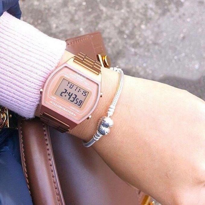 Casio – Bronze – Bracelet en acier inoxydable – Vintage Collection – Unisexe – B640WC-5ADF