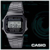 Casio – Noir – Digitale – Vintage Collection – Bracelet en acier inoxydable – A168WGG-1ADF