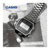 Casio – Noir – Digitale – Vintage Collection – Bracelet en acier inoxydable – A168WGG-1ADF