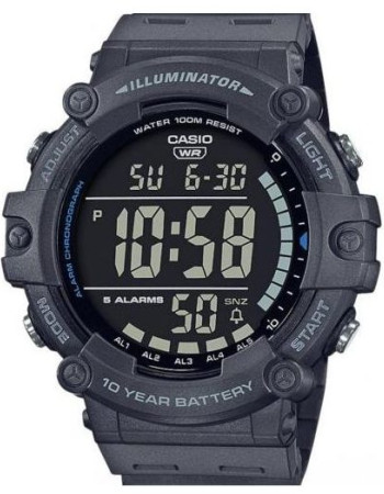 Casio – Digitale – Cadran noir / digits blanc – Étanche à 100 mètres – AE-1500WH-8BVDF