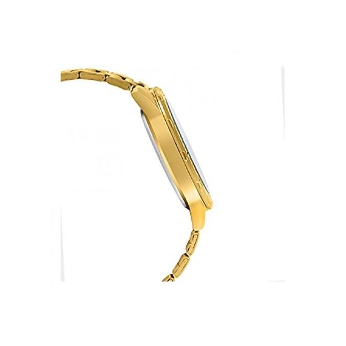 Casio – Montre homme bracelet en acier inoxydable dorée – MTP-VD300G-1EUDF