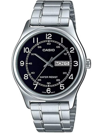 Casio – Dateur « jour/mois » – Bracelet en acier inoxydable – MTP-V006D-1B2UDF