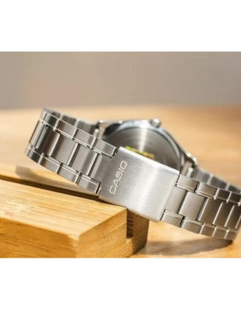 Casio – Dateur « jour/mois » – Bracelet en acier inoxydable – MTP-V006D-1B2UDF