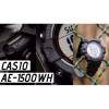 Casio – Digitale – 5 alarmes quotidiennes – Étanche à 100 mètres – AE-1500WH-1AVDF