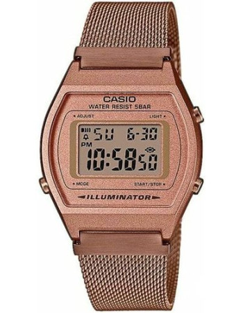 Casio – Bronze – Digitale – Bracelet en maille bronze inoxydable – B640WMR-5ADF