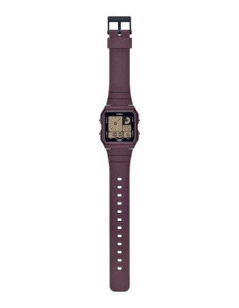 Casio – Vintage Collection en couleur marron – Montre unisexe – Bracelet en résine marron – LF-20W-5A