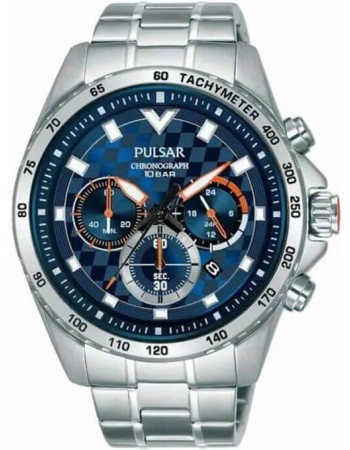 Pulsar – Voici une montre pour homme avec fonction chronographe et indication de la date – PT3A55X1