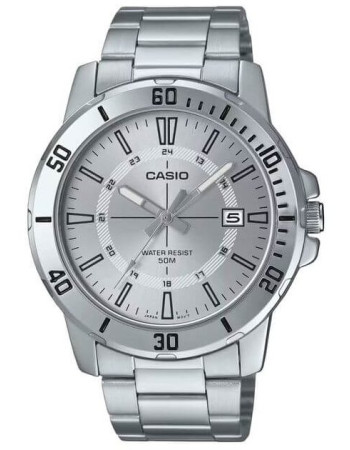 Casio – Tout en acier inoxydable – Diamètre boîtier 45 mm – MTP-VD01D-7CV