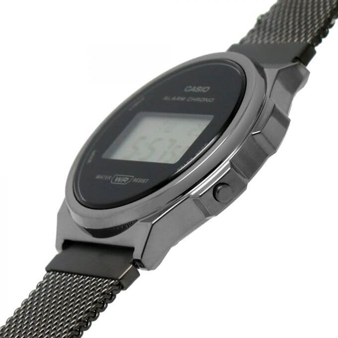 Casio – Unisexe – Vintage Collection – Bracelet en mailles milanaise – A171WEMB-1ADF