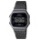 Casio – Bracelet en mailles milanaise noir – Numérique cadran noir – A168WEMB-1BDF