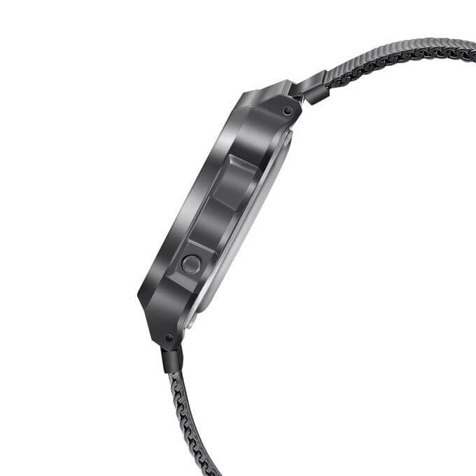 Casio – Bracelet en mailles milanaise noir – Numérique cadran noir – A168WEMB-1BDF