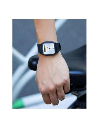 Casio – Analogique numérique double heure – Pour homme – Bracelet en silicone – AW-48HE-7AV