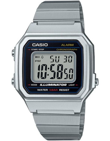 Casio – Argenté – Vintage Collection – Digitale – Alarme – B650WD-1ADF