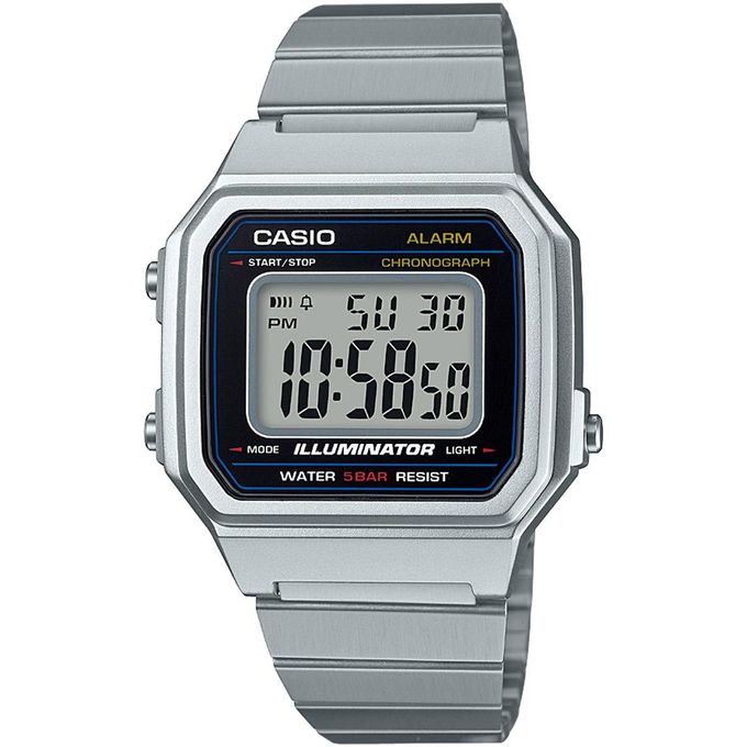 Casio – Argenté – Vintage Collection – Digitale – Alarme – B650WD-1ADF
