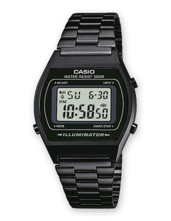 Casio – Montre digitale – Bracelet en acier inoxydable noir Casio – Montre digitale – Bracelet en acier inoxydable noir