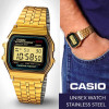 Casio – Cadran carré – Vintage Collection – Doré – Bracelet en acier inoxydable – A159WGEA-1DF