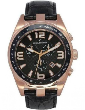 Daniel Hechter – Montre homme – Chronographe – DHH005/2AA – Cadran bronze – Noir