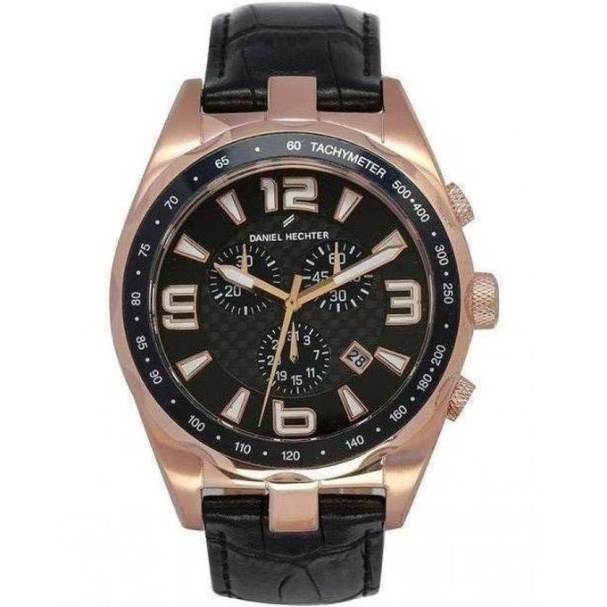 Daniel Hechter – Montre homme – Chronographe – DHH005/2AA – Cadran bronze – Noir