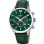 Festina – Montre verte chronographe pour hommes – Bracelet cuir vert – Diamètre 43 mm – F20542/7