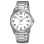 Casio – Montre pour hommes – Argentée cadran blanc avec dateur – Étanche – MTP-1183A-7B