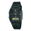 Casio – Double montres en cadran noir – Étanche jusqu’à 50 m – Bracelet en résine noir – AW-48HE-1AV