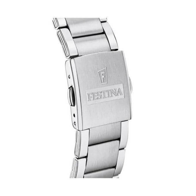 Festina – Fond vert avec dateur et chronographe pour hommes – Étanche – F20343/B