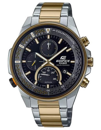 Casio – Edifice Collection pour hommes – Solaire – Verre saphir anti rayures – Avec un design sportif – EFS-S590SG-1AV