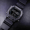 Casio – Montre sport noir avec lunette métallique et étanche 100 m – Bracelet en résine noir – MWD-110HB-1BV